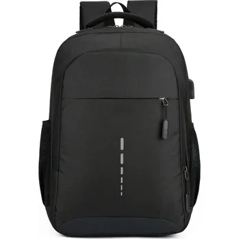 Městský batoh Pánský voděodolný batoh s kapsou na notebook a lehkou konstrukcí Barva (Varianta): Černá