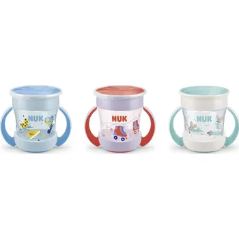 dětská jídelní sada NUK hrnek Mini Magic Cup 160ml