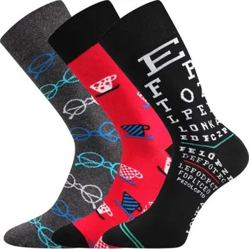 Pánské oblečení WOODOO barevné ponožky Lonka - ABECEDA 43-46