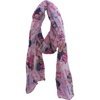 Šála Sun City Šála lehká MINNIE MOUSE Barva: Růžová