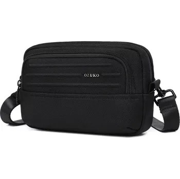 Ozuko crossbody taška přes rameno Bison Černá 2.5L