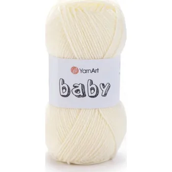 Příze Yarn Art příze Baby 502 smetanová