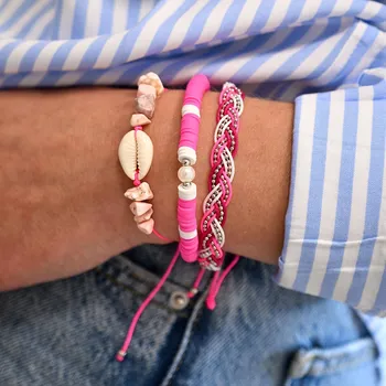 Náramek EVOLUTION GROUP CZ Sada barevných náramků - 53041.3