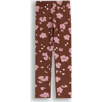 Dívčí legíny Dětské legíny Coccodrillo hnědá barva, CRAFT PUNK GIRL KIDS ZC5122102CGK 89X, vel. 98