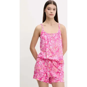 Dámské pyžamo Pyžamo Lauren Ralph Lauren dámské, tyrkysová barva, ILN12428 30X, vel. S