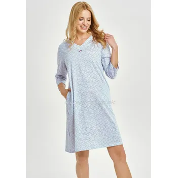 Dámská noční košile TARO Dámská noční košile Debora3449 Barva: zz51-bielaM, Velikost: L