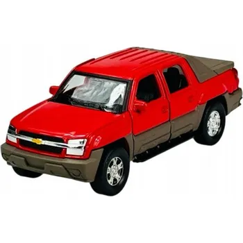autíčko Welly Chevrolet ´02 Avalanche, červený 1:34-39