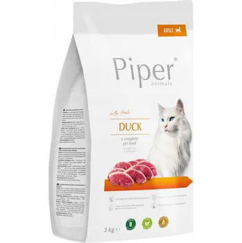 Krmivo pro kočku Suché krmivo pro kočky piper kachna 3 kg