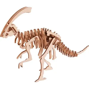 Puzzle Woodcraft Dřevěné 3D puzzle Parasaurolophus