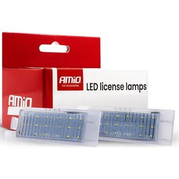 Osvětlení automobilu Amio LED osvětlení SPZ Opel Corsa E (2014 - 2019) CANBUS |