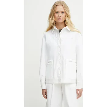 Pánská větrovka Bunda MM by Max Mara 2516911017600 bílá 00X, vel. S