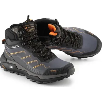 Pánská sportovní obuv Pánská outdoorová obuv ALPINE PRO VARDON MID 44 Tmavě modrá, Černá, Oranžová