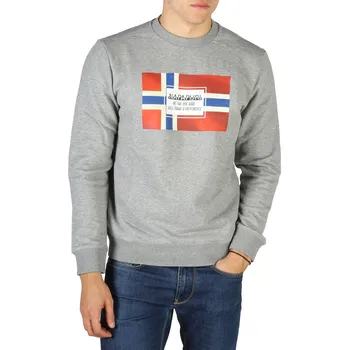 Pánská mikina Napapijri BERA Napapijri šedá 1356287