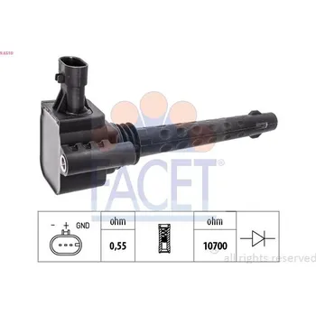 Zapalovací cívka Zapalovací cívka FACET 9.6510