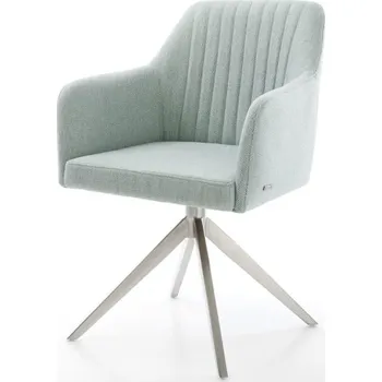 Jídelní židle Jídelní židle Greg-Flex Stripes mátová široká křížová podnož