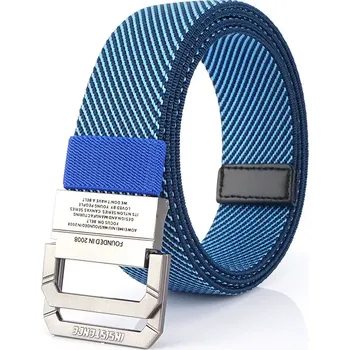 Opasek Nylonový opasek s kovovou přezkou Molet Modrý