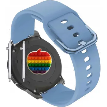 Pouzdro na mobilní telefon Pásek Řemínek pro Garett Men 5S, Silikon Modrý Poutko, nastavitelný