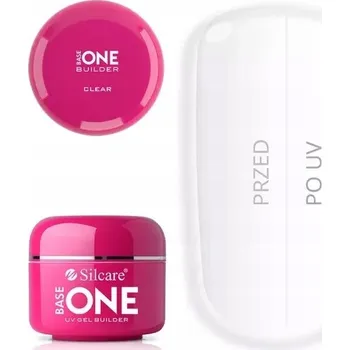 Přípravek na nehty SILCARE BASE ONE BUILDER GEL - CLEAR - 15 g