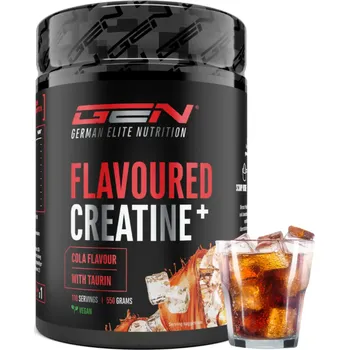 Kreatin German Elite Nutrition GEN Creatine Plus, Kreatin s příchutí, 550g Varianta: cola