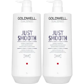 Vlasová regenerace GOLDWELL Goldwell Dualsenses Just Smooth Sada pro nepoddajné a krepaté vlasy