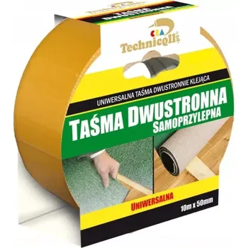 Lepicí páska TECHNICQLL DOUBLE SIDE TAPE - Univerzální oboustranná páska 10m x 50mm