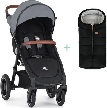 Přeprava dětí PETITE&MARS Kočárek sportovní Street2 Air Oak Ultimate Grey + PETITE&MARS fusak Jibot ZDARMA