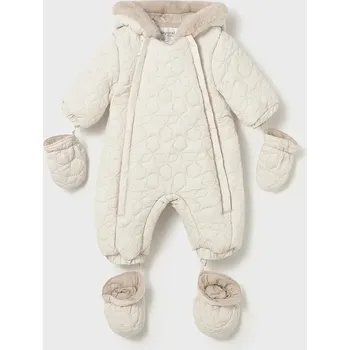 Kojenecký overall Kojenecký overal Mayoral Newborn béžová barva, 2615 2615.1C.Newborn.9BYA 01X, vel. 80