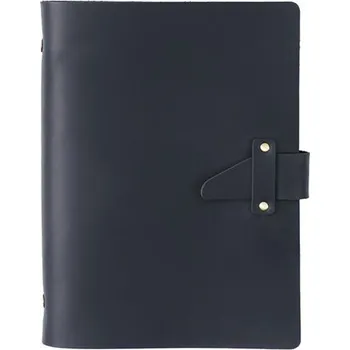 Diář Lifestyle Luxusní kožený Zápisník - Diář A5 Vinage Černý, Typ Linkovaný