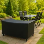 Doppler Ochranný obal na stůl 180 x 100 cm + 4 křesla polohovací, stohovací