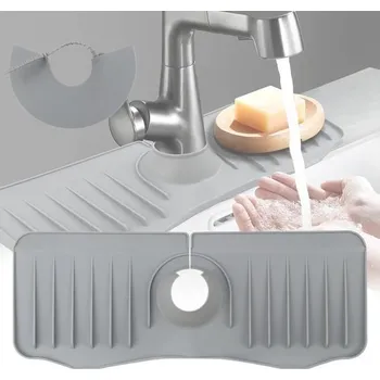 Silikonová podložka na baterie Rierousy Ochranná mřížka kuchyňského dřezu Baterie kuchyňského dřezu