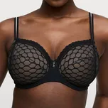 Primadonna Twist - Nako podprsenka vysoká nevyztužená black 95D 0142490