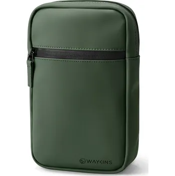 Horizon | Armádně zelená voděodolná taška přes rameno z PU - Waykins