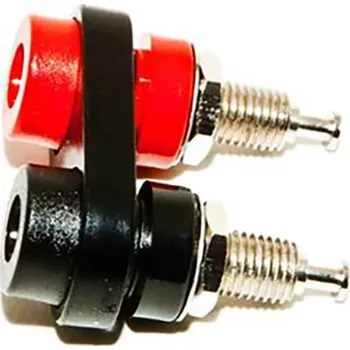 Krokosvorka Mueller Electric BU-P2269 Zásuvka na banánky červená, černá 1 ks