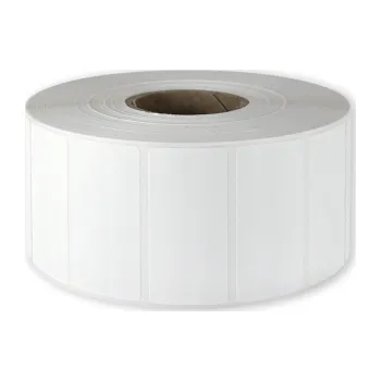 Samolepící etiketa Etikety na kotouči 50x25 mm polyetylenové bílé lesklé (40/2400)