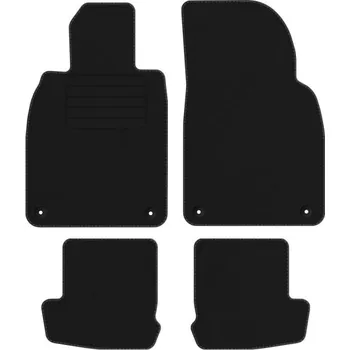 autokoberec Kobercové rohože Edecor velurové 4 ks