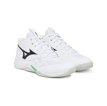 Pánská sálová obuv Sálovky Mizuno Wave Momentum Pro Mid V1GA2545 Bílá 42_5