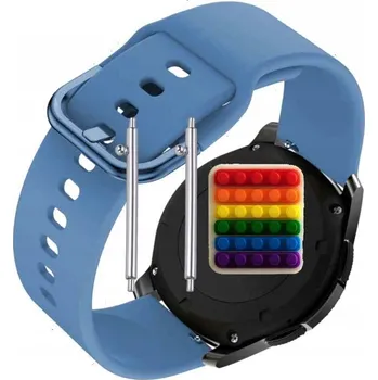 Pouzdro na mobilní telefon Pásek Řemínek pro Rubicon RNCE99, Silikon Modrý Poutko, nastavitelný