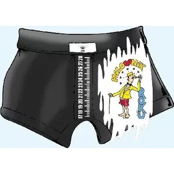 Trenýrky Trenky s metrem-Milovník - XXL černá