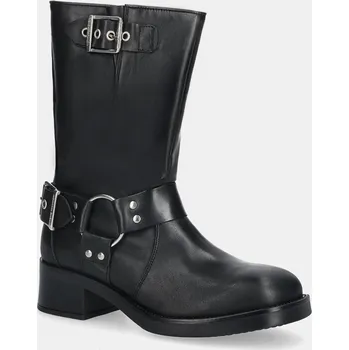 Dámské kozačky Kožené kotníkové boty Steve Madden Blessing 11003172.017 černá 99X, EUR 36