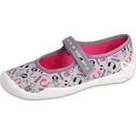 BEFADO dívčí balerínky 114Y520 šedé 33