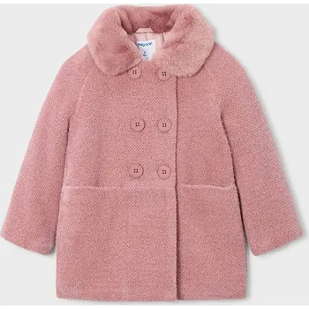 Dívčí kabát Dětský kabát Mayoral 4438.6J.Mini.9BYA růžová 30X, vel. 98