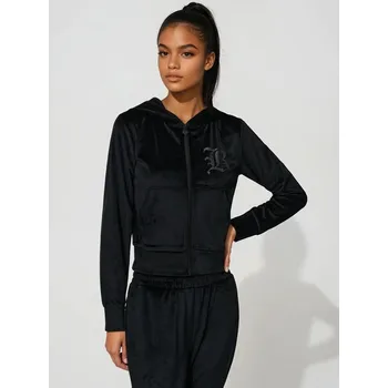 Dámská mikina Mikina na zip s kapucí - M - House - černá - 547GS-99X