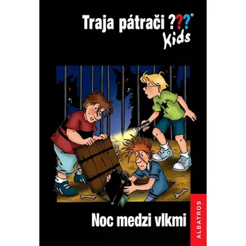 Cizojazyčná kniha Traja pátrači Kids: Noc medzi vlkmi (Blanck Ulf, 2023)