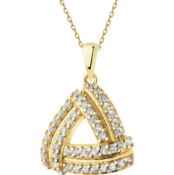 Přívěsek Zlatý přívěsek se zirkony - Z-864.02