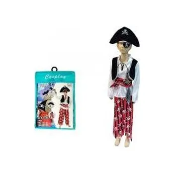 Karnevalový kostým Strój karnawałowy pirat rozm. 100-110cm