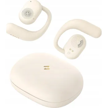 Sluchátka Havit bezdrátová sluchátka OWS914 s mikrofonem Bluetooth 5.3 béžová