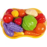 Ovoce a zelenina s podnosem plast v síťce 32x11x23cm