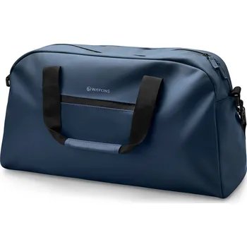 Sportovní taška Horizon | Námořnicky modrá voděodolná sportovní taška z PU - Waykins
