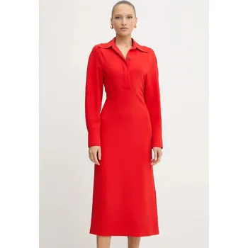 Dámské šaty Šaty Victoria Beckham 1325WDR006598A červená 29X, vel. 38