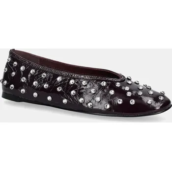 Dámské baleríny Kožené baleríny Steve Madden Leni-S vínová barva, 11004872 11004872.DCC 83X, EUR 36